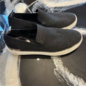 Black Slip-On Womens Shoes
